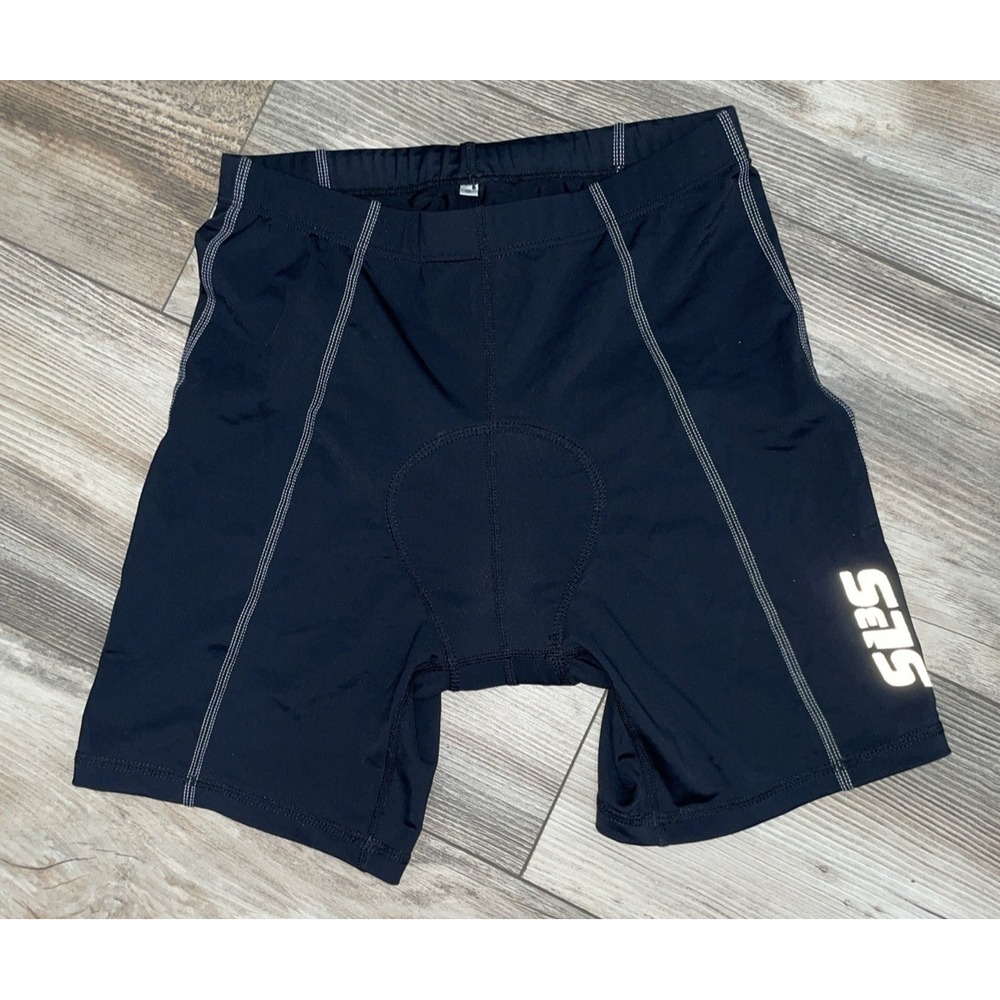 Sls3 Women's Trialthon Race Shorts Large Black/Butterfly Nylon &‎ Spandex Size S